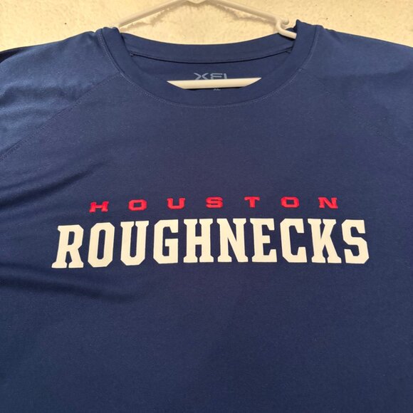 XFL UFL - Houston Roughnecks - Men's T-Shirt - Size XL (Extra Large) - Picture 2 of 4
